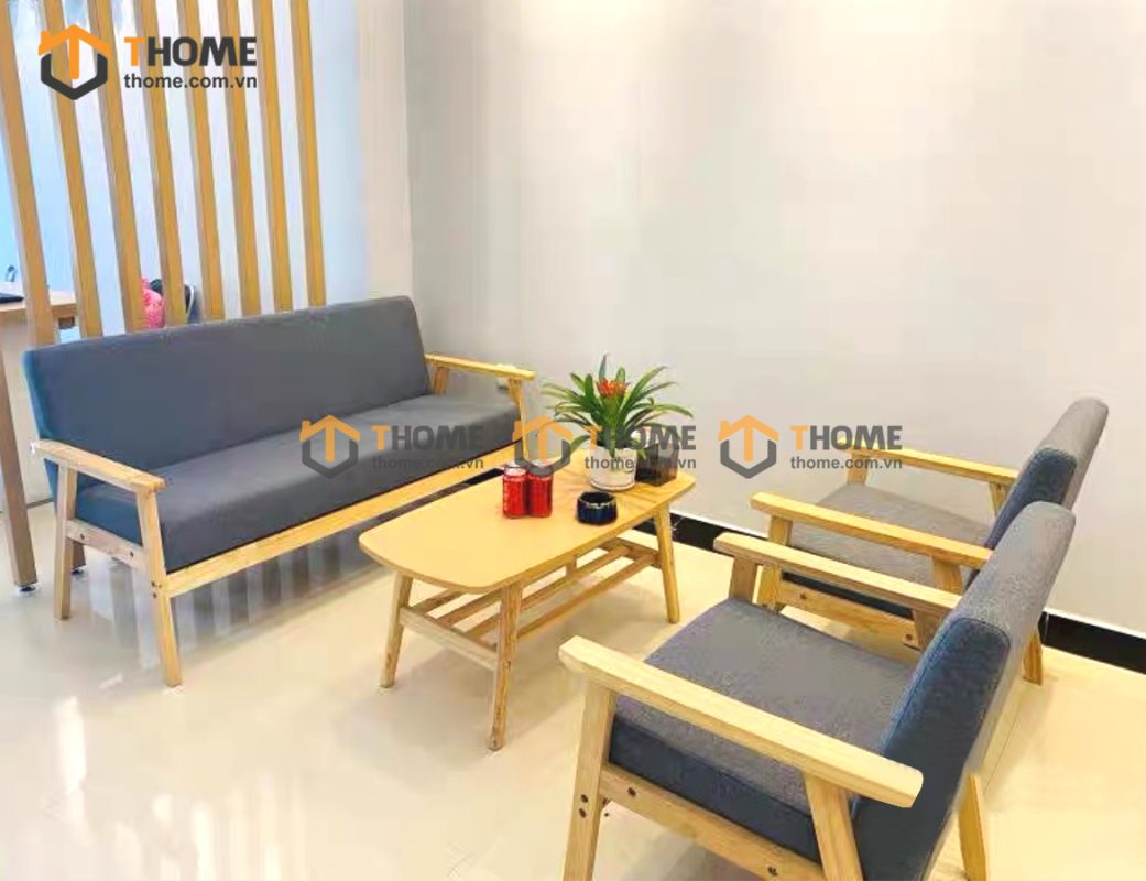Sofa truyền thống màu tự nhiên 1.6m SFN-11SN