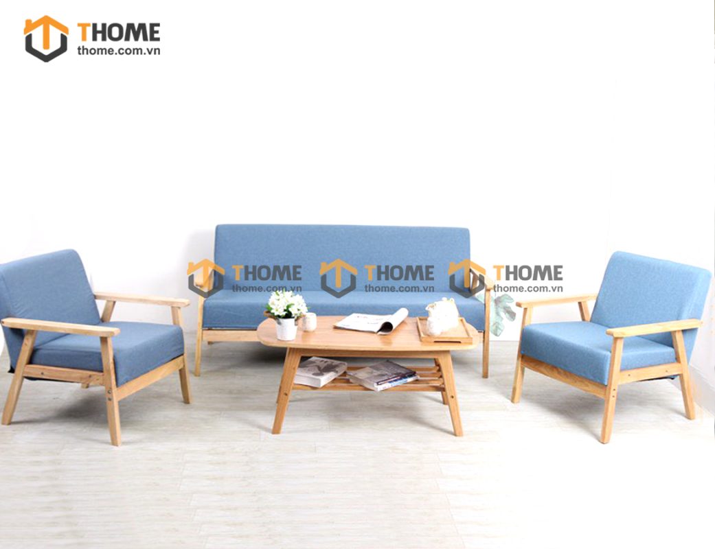 Sofa truyền thống màu tự nhiên 1.6m SFN-11SN