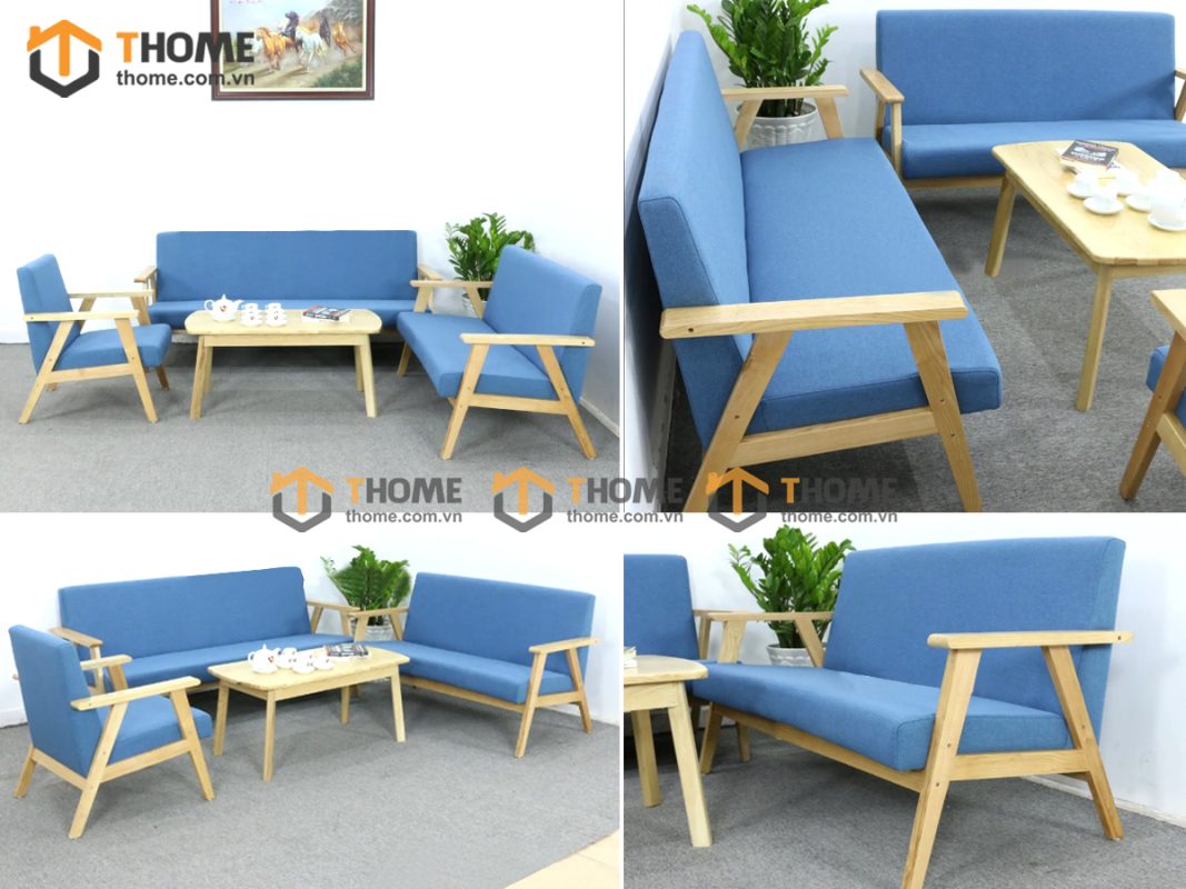 Sofa truyền thống màu tự nhiên 1.6m SFN-11SN