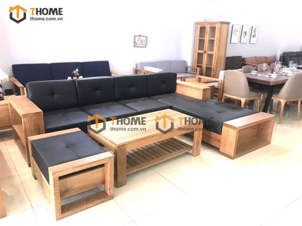 Sofa góc Uma màu tự nhiên 2.9m SFT-12SM