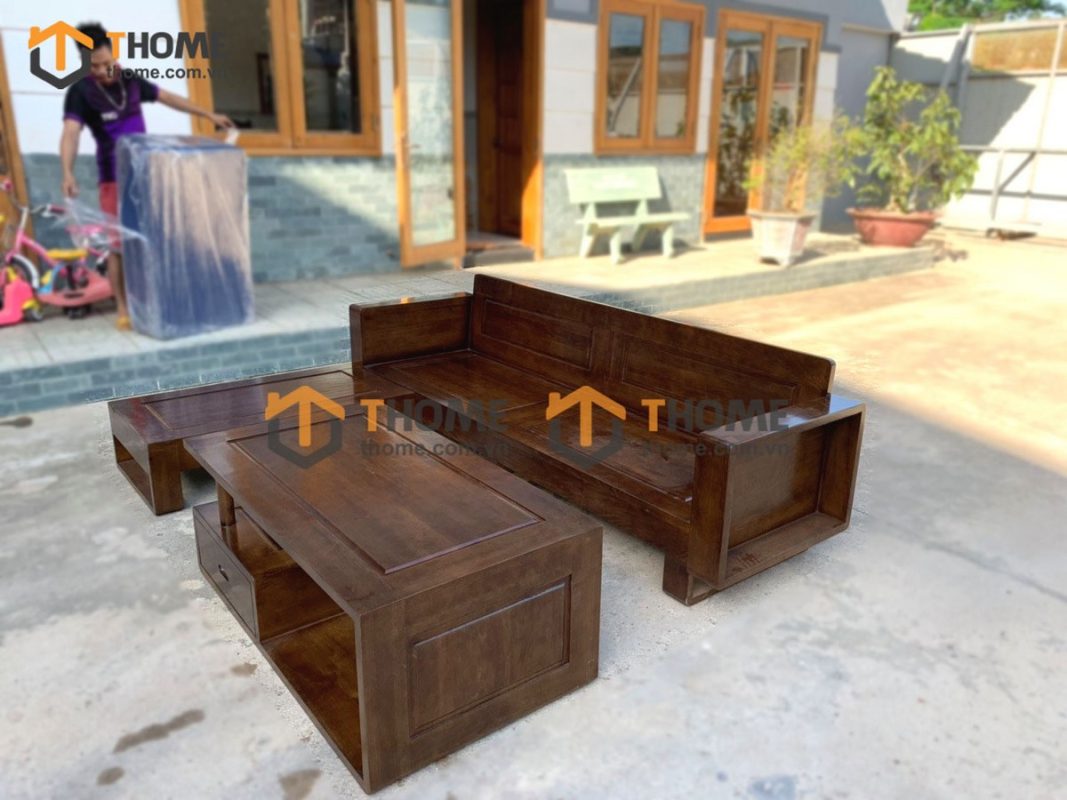 Sofa góc Uma màu tự nhiên 2.9m SFT-12SM