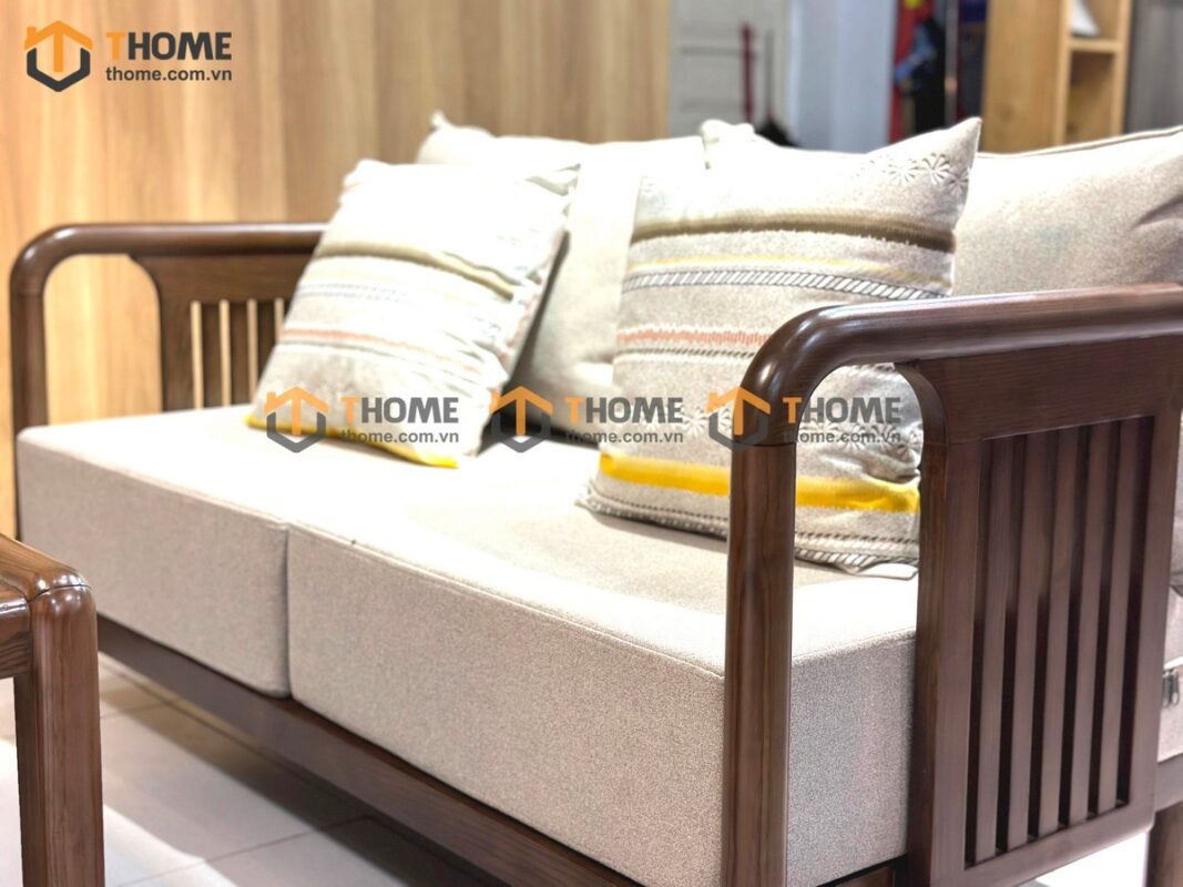 Sofa Vanix Gỗ Sồi Tự Nhiên 4 Món 2.05m SFT-29SN