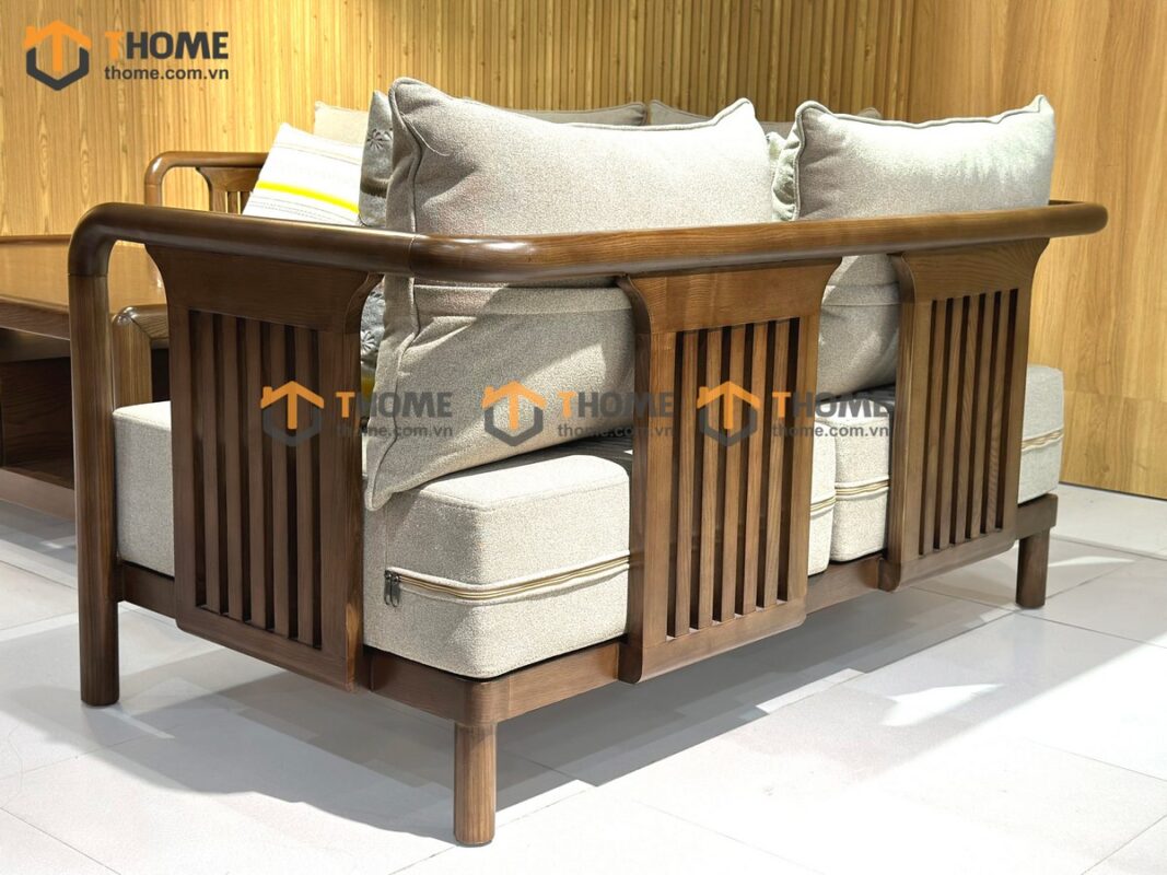 Sofa Vanix Gỗ Sồi Tự Nhiên 4 Món 2.05m SFT-29SN