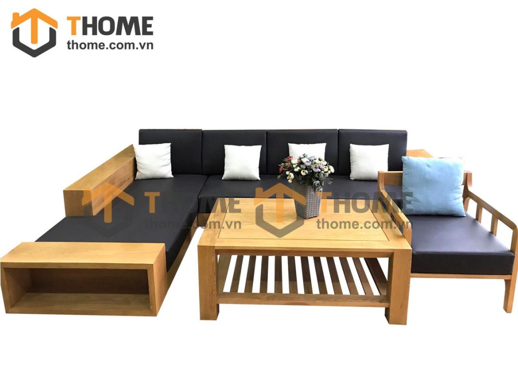 Sofa góc Zen màu tự nhiên 2.9m SFT-08SM
