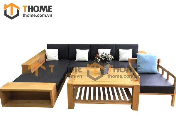 Sofa góc Zen màu tự nhiên 2.9m SFT-08SM