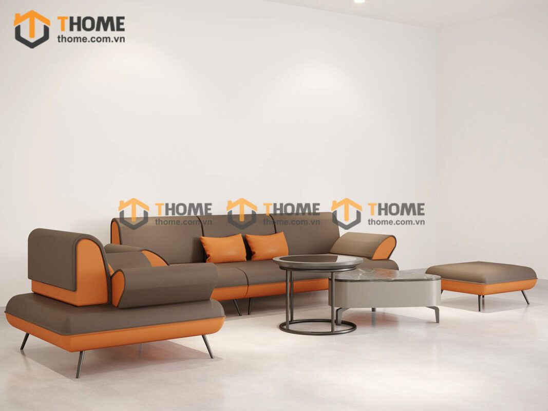 Sofa Nệm Da Giá Tốt Orient SFN-02ND