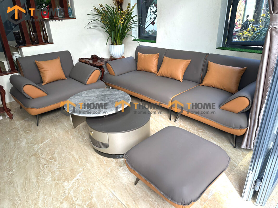 Sofa Nệm Da Giá Tốt Orient SFN-02ND