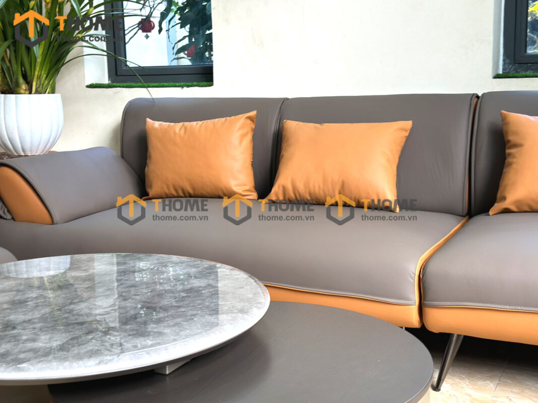 Sofa Nệm Da Giá Tốt Orient SFN-02ND