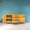 Tủ chén gỗ sồi tự nhiên 2 cánh 3 hộc kéo Harris TC1T-01SM