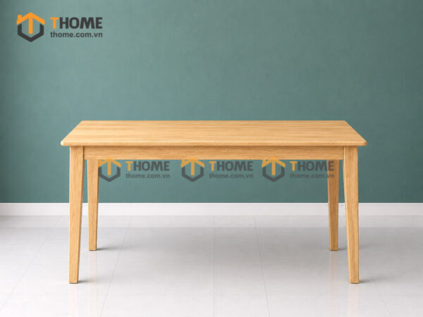Bàn Ăn Gỗ Sồi Tự Nhiên Capri Màu Tự Nhiên BAMG-01SN