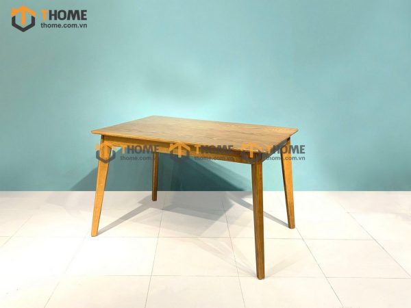 Bàn ăn gỗ sồi tự nhiên Capri màu óc chó BAMG-02SN