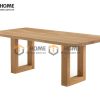 Bàn ăn gỗ sồi tự nhiên Cuba BA-05SM