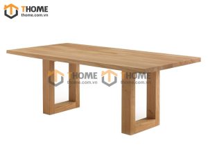 Bàn ăn gỗ sồi tự nhiên Cuba BA-05SM