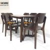 Bàn ăn gỗ sồi tự nhiên Grace màu óc chó BAMG-04SN