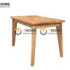 Bàn ăn gỗ sồi tự nhiên Harmony 4 ghế BA-04SM