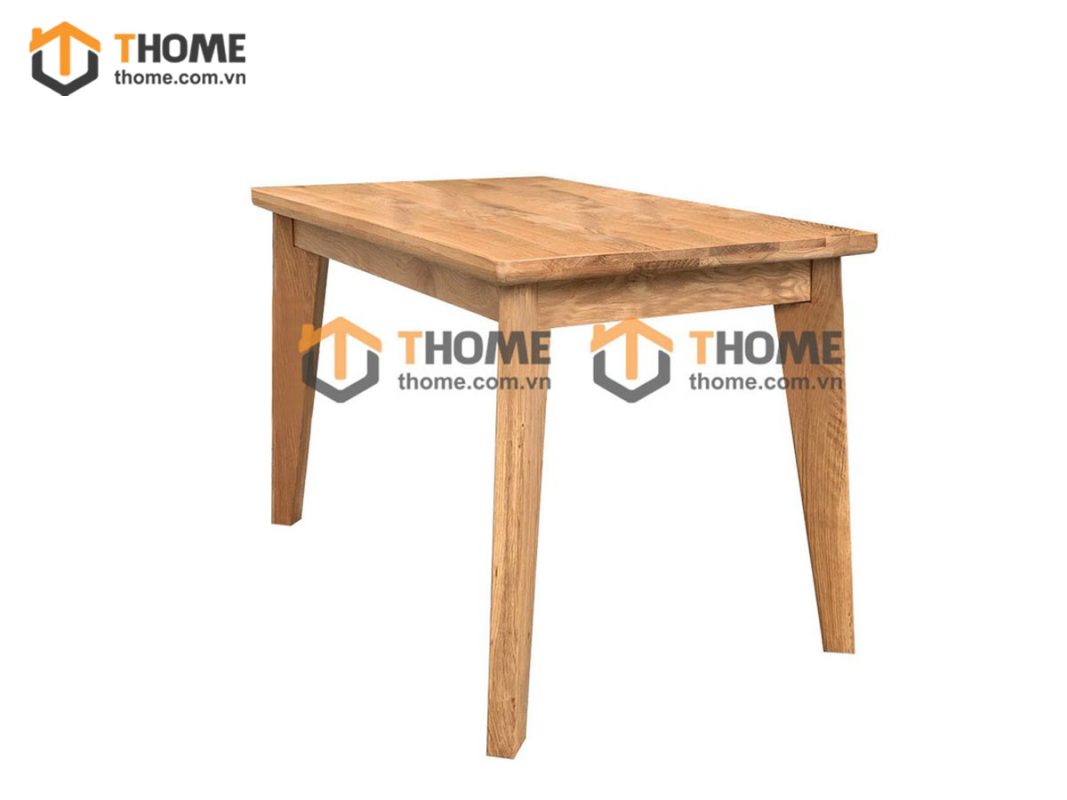 Bàn ăn gỗ sồi tự nhiên Harmony 4 ghế BA-04SM