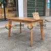 Bàn ăn gỗ sồi tự nhiên Harmony 4 ghế BA-04SM