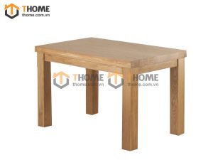 Bàn ăn gỗ sồi tự nhiên Harris 4 ghế BA-02SM