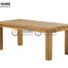 Bàn ăn gỗ sồi tự nhiên Harris 6 ghế BA-03SM