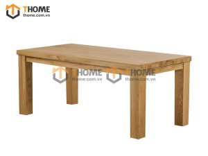Bàn ăn gỗ sồi tự nhiên Harris 6 ghế BA-03SM