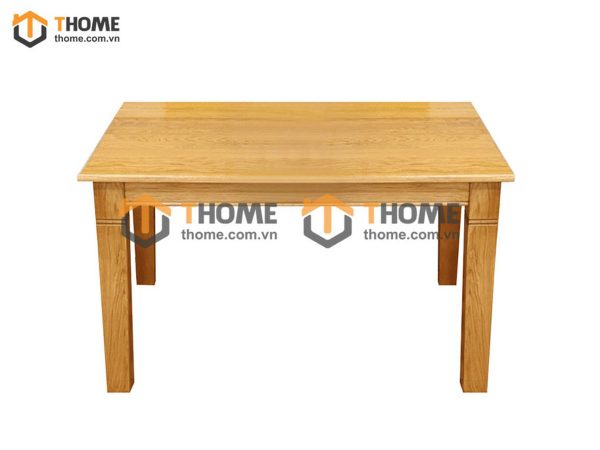 Bàn ăn gỗ sồi tự nhiên Harris chân khứa BA-01SM