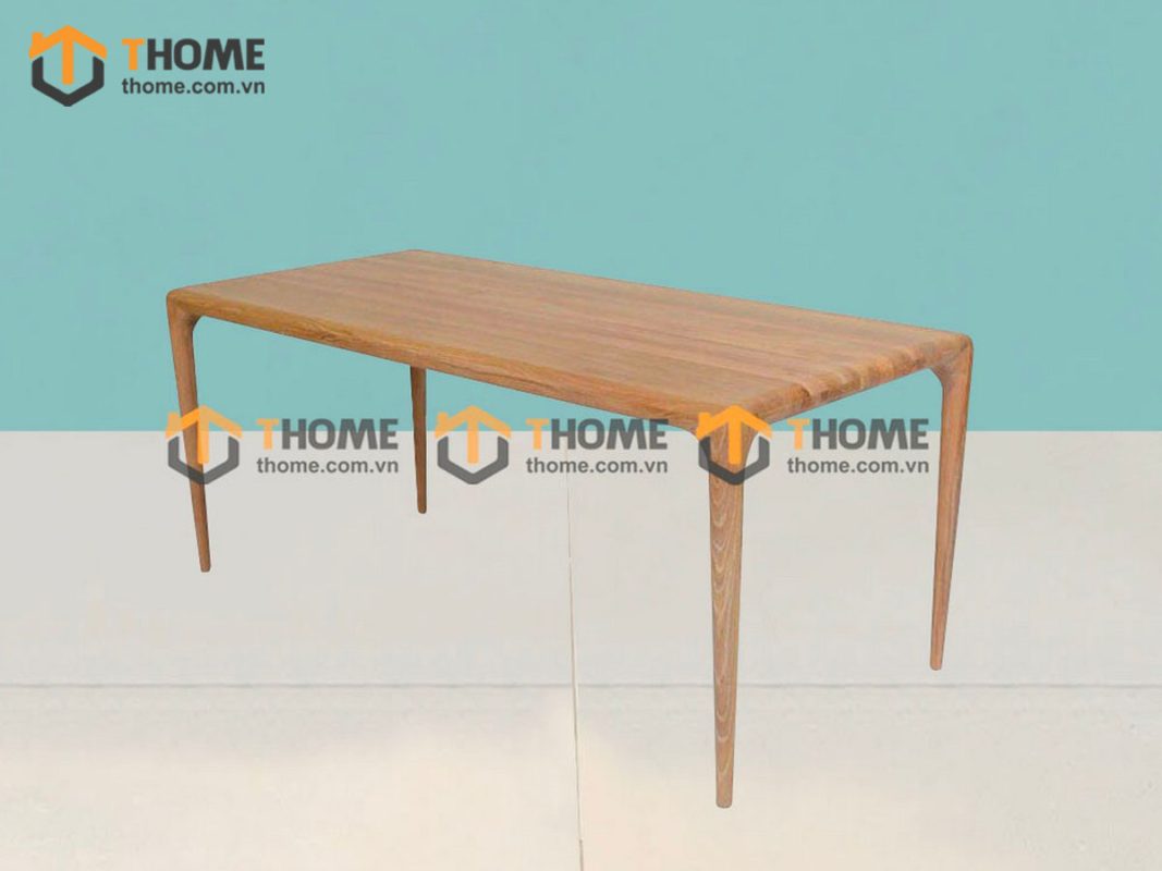 Bàn ăn gỗ sồi tự nhiên Neva màu tự nhiên BAMG-07SN