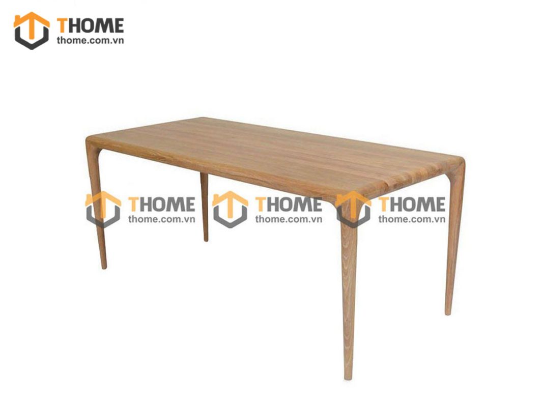 Bàn ăn gỗ sồi tự nhiên Neva màu tự nhiên BAMG-07SN
