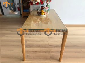 Bàn ăn gỗ sồi tự nhiên Neva màu tự nhiên BAMG-07SN