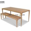 Bàn ăn gỗ sồi tự nhiên Neva màu tự nhiên BAMG-07SN