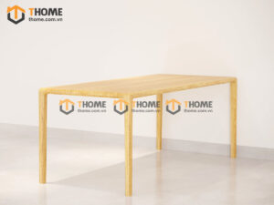 Bàn ăn gỗ sồi tự nhiên Neva màu tự nhiên BAMG-07SN