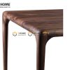 Bàn ăn gỗ sồi tự nhiên Neva màu óc chó BAMG-08SN