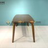 Bàn ăn gỗ sồi tự nhiên Nikko màu óc chó BAMG-15SN