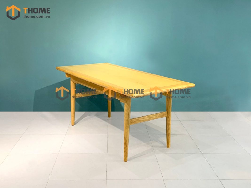 Bàn ăn gỗ sồi tự nhiên Titan màu tự nhiên BAMG-10SN