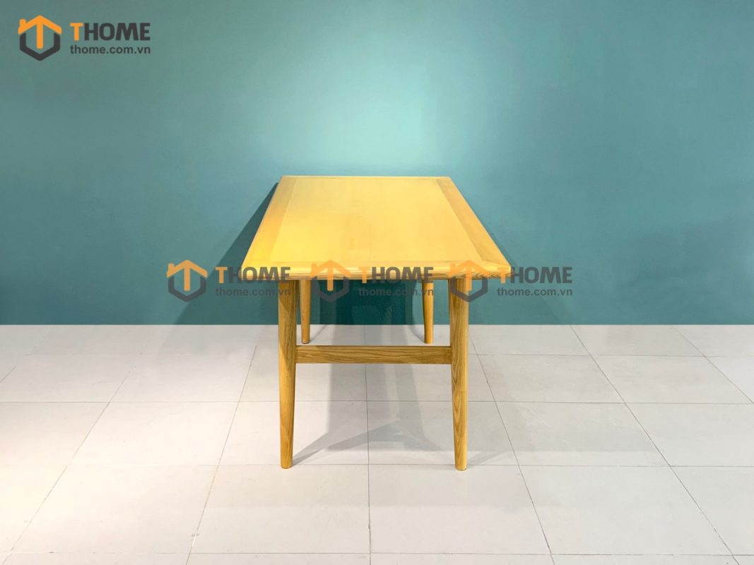 Bàn ăn gỗ sồi tự nhiên Titan màu tự nhiên BAMG-10SN