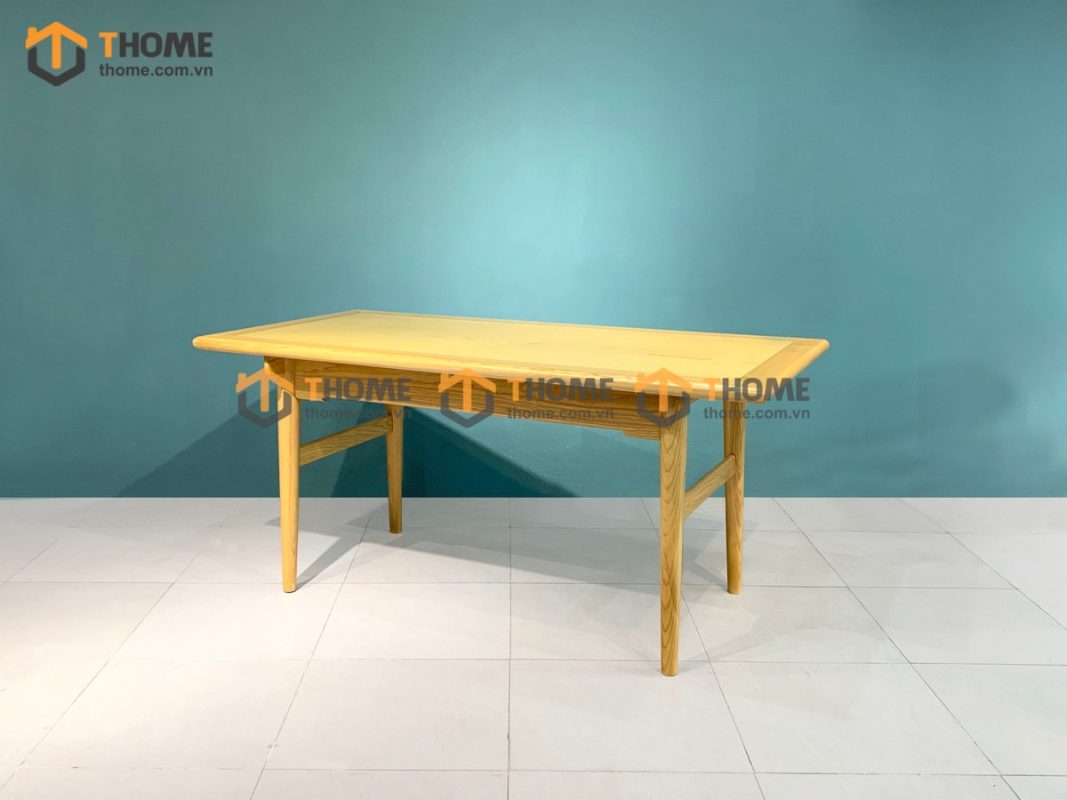 Bàn ăn gỗ sồi tự nhiên Titan màu tự nhiên BAMG-10SN