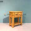Bàn Console gỗ sồi tự nhiên 2 hộc kéo Woodstock BC-02SM