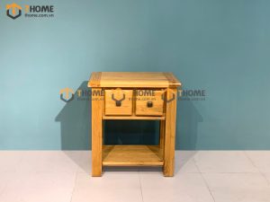 Bàn Console gỗ sồi tự nhiên 2 hộc kéo Woodstock BC-02SM