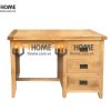 Bàn làm việc gỗ sồi tự nhiên 3 hộc kéo Harris BLV1T-05SM