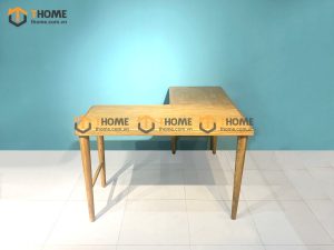 Bàn làm việc gỗ sồi tự nhiên dạng góc BLV1T-01SN