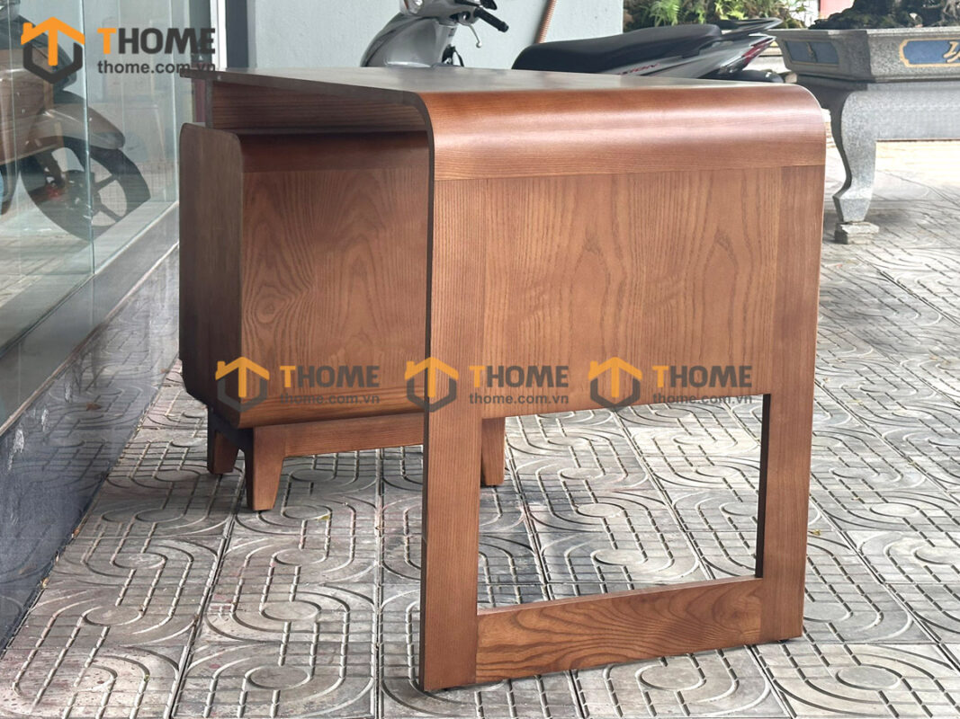 Bàn Làm Việc Gỗ Sồi Tự Nhiên 4 Hộc Kéo Citizen BLV1T-12SN