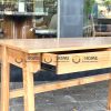 Bàn làm việc gỗ sồi tự nhiên 4 hộc kéo Fossil BLV1T-16SN