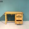 Bàn làm việc gỗ sồi tự nhiên 3 hộc kéo Harris BLV1T-01SM