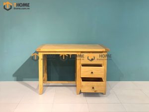 Bàn làm việc gỗ sồi tự nhiên 3 hộc kéo Harris BLV1T-01SM
