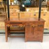 Bàn làm việc gỗ sồi tự nhiên 5 hộc kéo Orient BLV1T-14SN