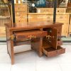 Bàn làm việc gỗ sồi tự nhiên 5 hộc kéo Orient BLV1T-14SN