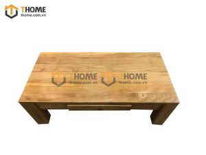 Bàn sofa gỗ sồi tự nhiên 1 hộc kéo BSF-02SM