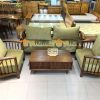 Bàn sofa gỗ sồi tự nhiên Aolix 2 hộc kéo BSFMG-10SN