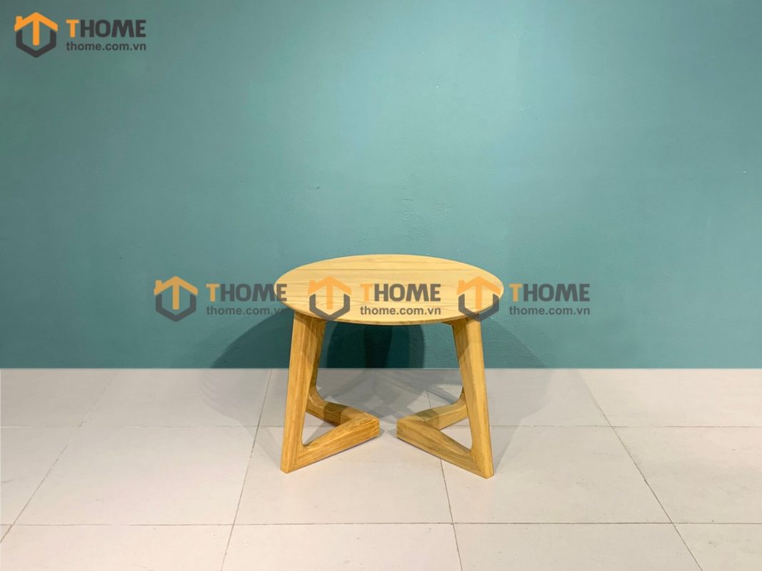 Bàn sofa gỗ sồi tự nhiên chân M BSFMG-02SN