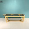 Bàn sofa gỗ sồi tự nhiên chân xương cá BSFMG-01SN