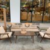 Bàn sofa gỗ sồi tự nhiên Cogo 1 tầng BSFMG-05SN